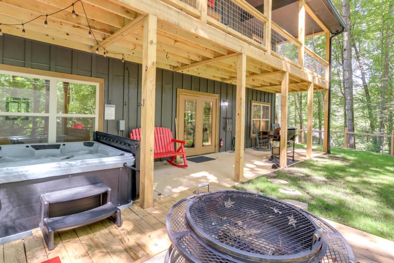 Blue Ridge Mountains Cabin With Hot Tub And Game Room! Epworth Zewnętrze zdjęcie